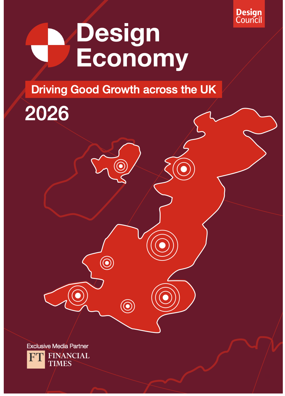 Design Economy: Driving Good Growth across the UK 2026 report cover