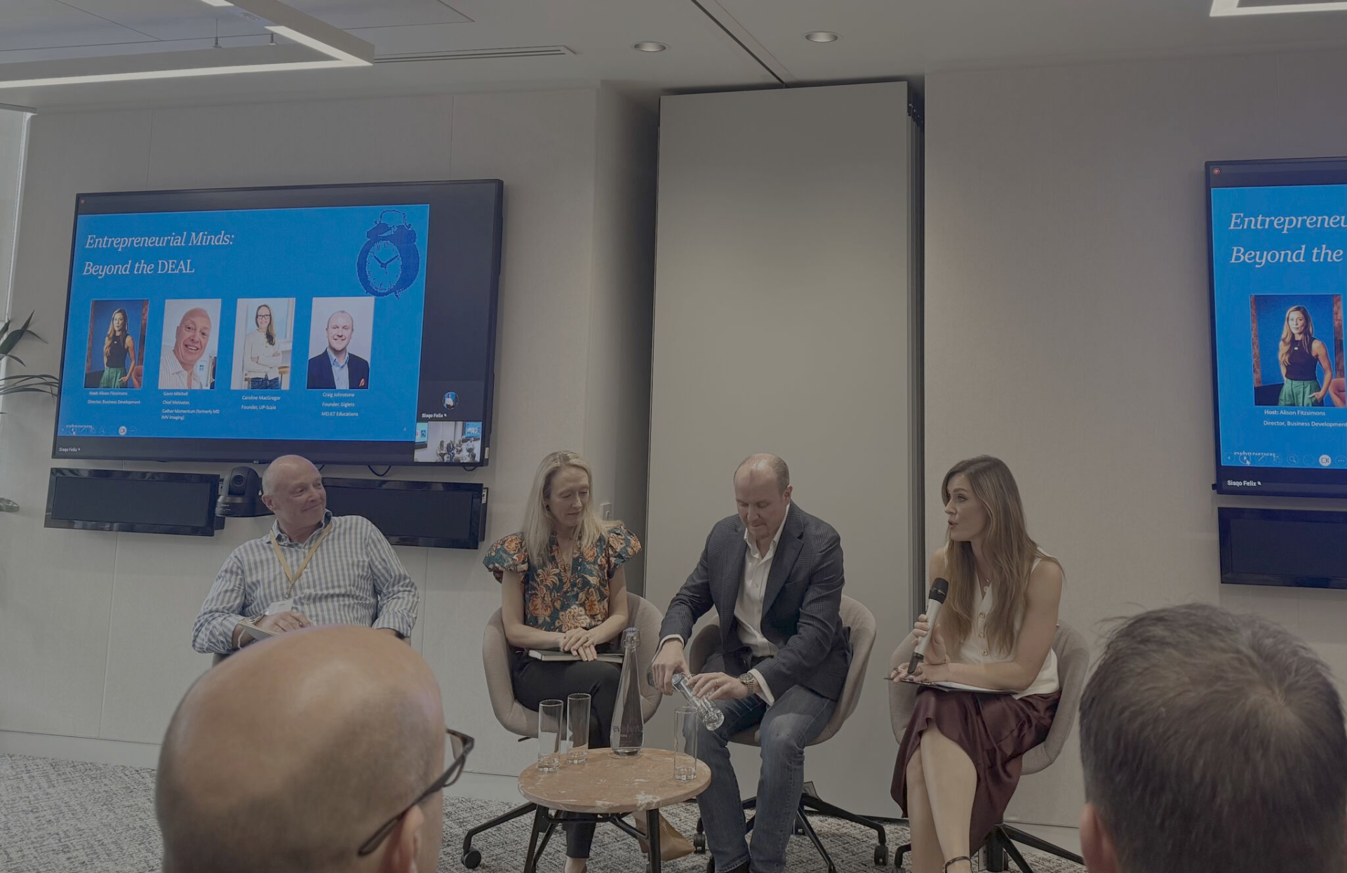 Panel discussion at Entrepreneurial Minds: Beyond the Deal in Glasgow, hosted by Evelyn Partners